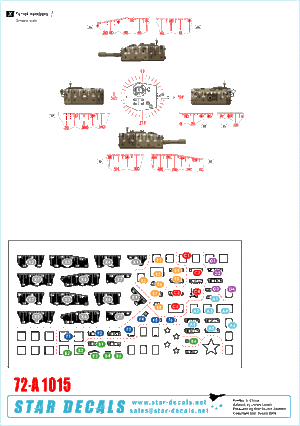 Star Decals 72-A1015 RMASG Centaurs in Normandy 1/72 – imagen 2