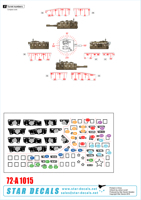 Star Decals 72-A1015 RMASG Centaurs in Normandy 1/72 – imagen 2