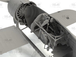 ICM 32025 CR. 42 Falco avec pilotes italiens en uniforme tropical 1/32 – image 9