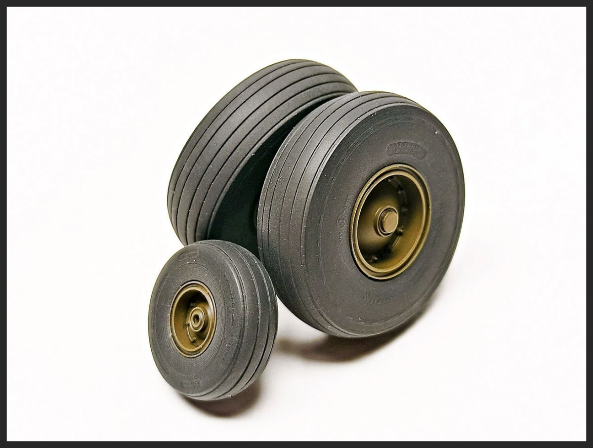 Clear Prop! CPA35002 CH-54A Tarhe wheels set for ICM kit 1/35 – zdjęcie 5