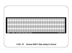 Aber 350-07 German WW II Ships railing 1/350 – image 5