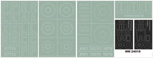 Montex MM24018 TYPHOON Ib CAR DOOR AIRFIX 1/24
