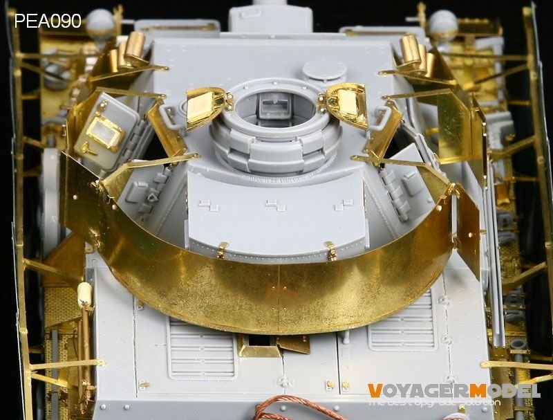 Voyager Model PEA090 Turret Amour for PzKpfw IV Ausf G Late/Ausf H Early (For ALL) 1/35 – zdjęcie 3