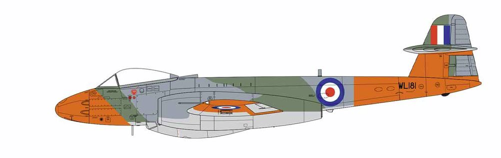 Airfix 09182A Gloster Meteor F.8 1/48 – zdjęcie 3