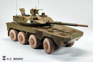 E.T. Model P35-129 JGSDF TYPE 16 Maneuver Combat Vehicle Sagged wheels and Muzzle Brake For TAMIYA Kit 1/35 – immagine 8