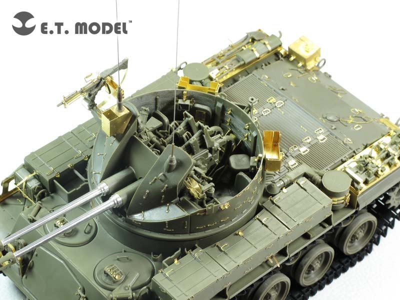 E.T. Model E35-198 US Army M42A1 Self-Propelled Anti-Aircraft gun late type (For AFV CLUB Kit) 1/35 – imagen 5