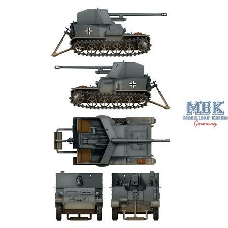 Das Werk DW35017 Pz.Sfl. Ia - 5cm Pak 38 auf gp. Mun Schlepper 1/35 – immagine 4