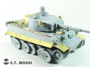 E.T. Model E35-249 WWII German TIGER I “Tunisian Initial” Basic (For DRAGON Smart Kit) 1/35 – immagine 4