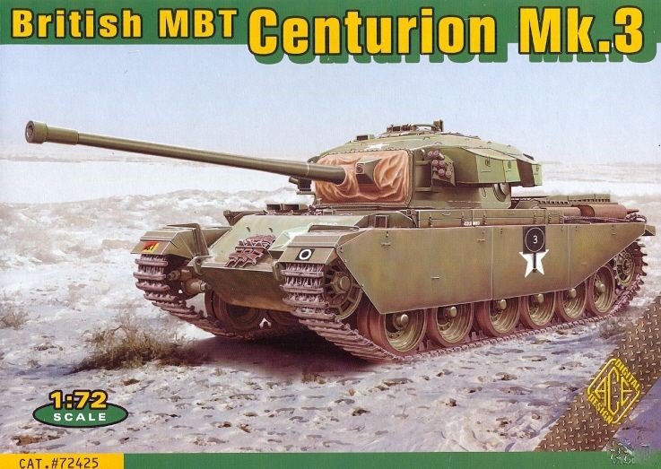 ACE 72425 British MBT Centurion Mk.3 1/72