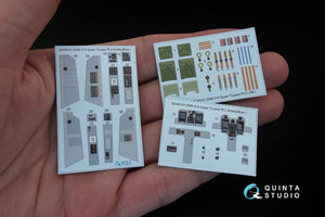 Quinta Studio QD48101 EMB-314 Super Tucano 3D-Printed &amp;amp; coloured Interior on decal paper (for HobbyBoss kit) 1/48 – imagen 2
