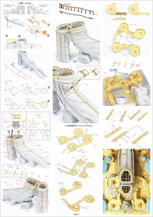Pontos 37035F1 IJN Heavy Cruiser Mogami 1942 Detail Up Set 1/350 – Bild 16
