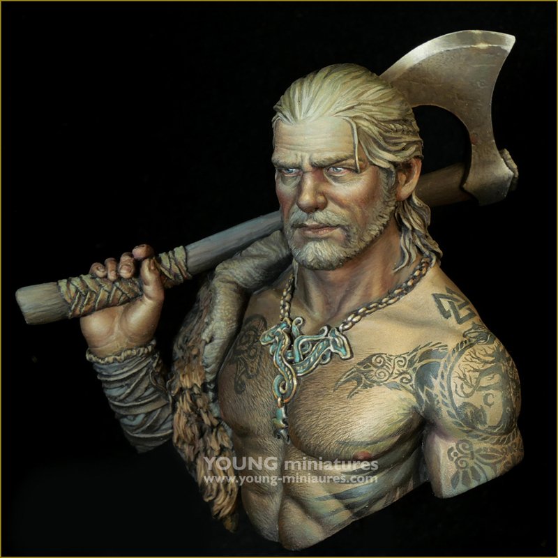 Young Miniatures YH1867 The Birka Viking Warrior 1/10 – Bild 4