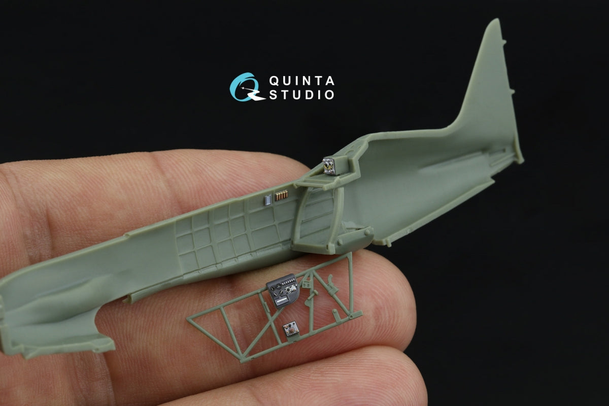 Quinta Studio QD72170 MiG-3 Intérieur coloré imprimé en 3D sur papier décalcomanie (Armory) 1/72 – image 2