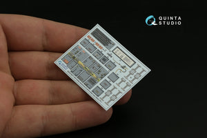 Quinta Studio QD32180 F-104S 3D-Printed coloured Interior on decal paper (Italeri) 1/32 – Bild 4