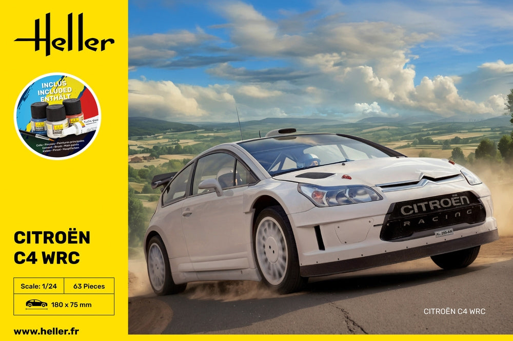 Heller 56756 Starter Kit - Citroen C4 WRC 1/24 – imagen 2