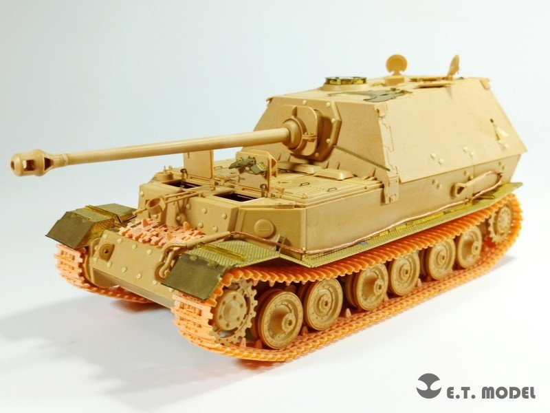 ET modèle P35-009 WWII allemand Elefant Schwerer Panzerjaeger piste réalisable (imprimé en 3D) 1/35 – image 4
