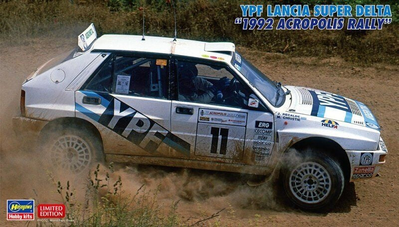 Hasegawa 20685 YPF Lancia Super Delta "1992 Acropolis Rally" 1/24