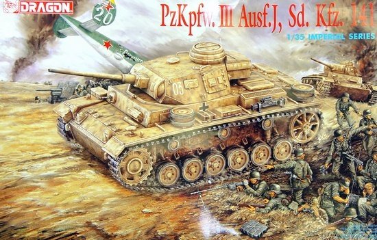 Dragon 9011 PZ.KPFW III AUSF.J 1/35