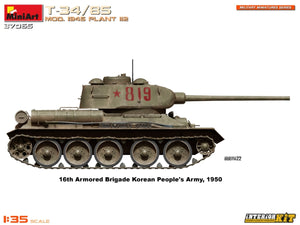 MiniArt 37065 T-34/85 MOD. 1945. PLANT 112. INTERIOR KIT 1/35 – zdjęcie 13
