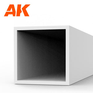 AK Interactive AK6549 SQUARE HOLLOW TUBE 5.00 X 350MM – STYRENE SQUARE HOLLOW TUBE – (3 UNITS) – Bild 2