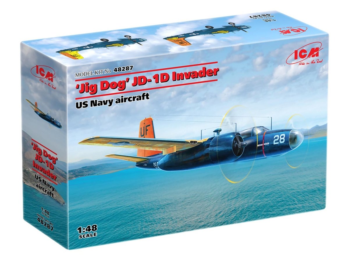 ICM 48287 JD-1D Invader U.S. Navy utility aircraft 1/48 – imagen 2