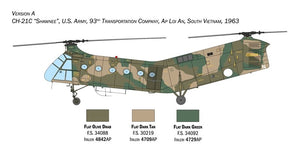 Italeri 2774 H-21C « Flying Banana » Canonnière 1/48 – image 2