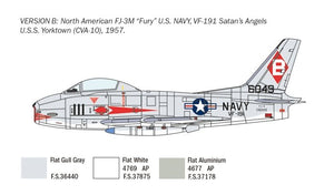 Italeri 2811 North American FJ-2/3 Fury 1/48 – imagen 4
