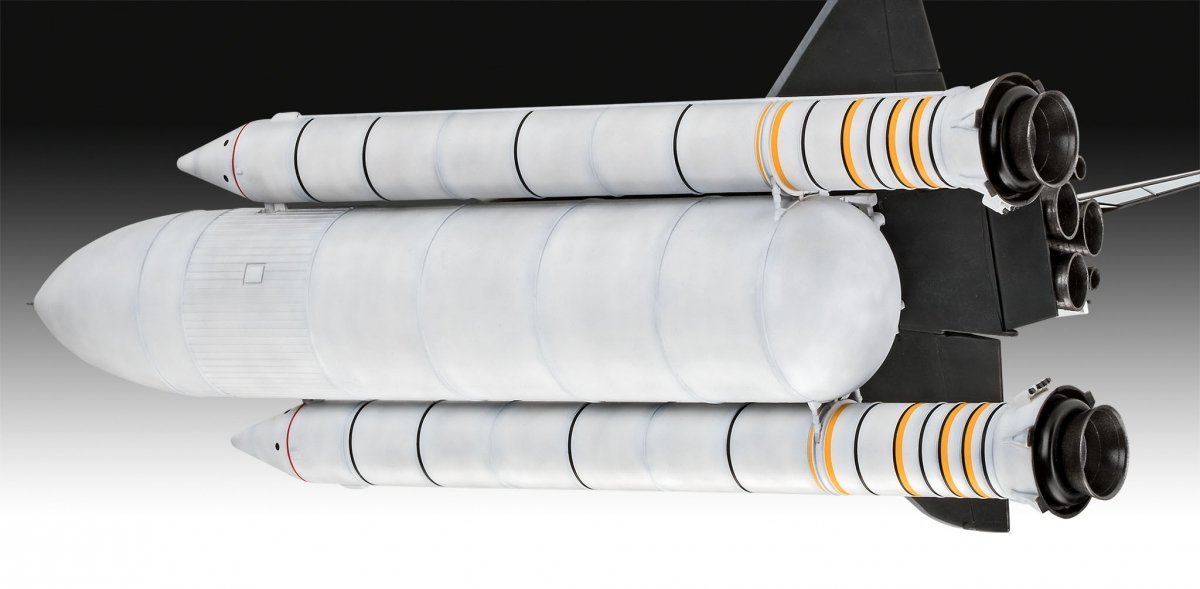 Revell 05674 Space Shuttle &amp;amp; Booster Rockets - 40th Anniversary 1/144 – zdjęcie 5