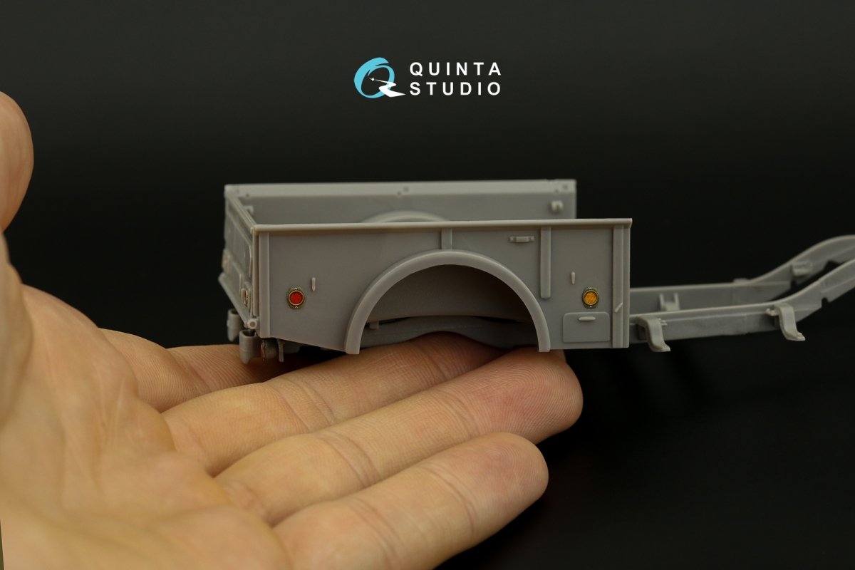 Quinta Studio QD35061 Dodge M37 3D-Printed &amp;amp; coloured Interior on decal paper (Roden) 1/35 – zdjęcie 8