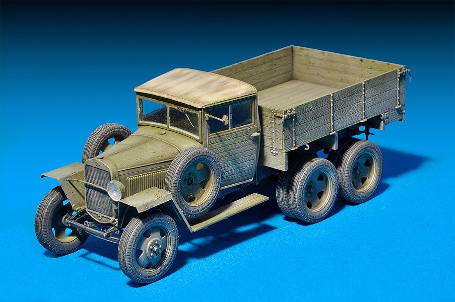 MiniArt 35133 GAZ-AAA Mod.1943 Cargo Truck 1/35 – Bild 3