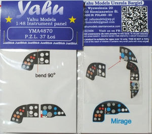 Yahu YMA4870 PZL 37 Łoś Mirage 1/48