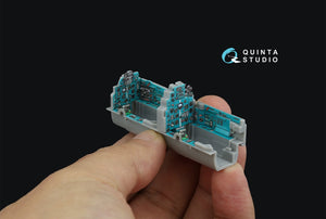 Quinta Studio QDS-48447 MiG-21UM 3D-Printed coloured Interior on decal paper (Trumpeter) (Small version) 1/48 – immagine 11