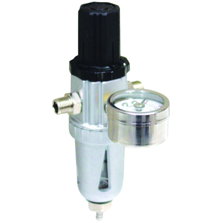 Sparmax 1SPRG8 Zestaw Regulator/Filtr/Wskaźnik Wejście 1/8" PS x Wyjście 1/8" PS