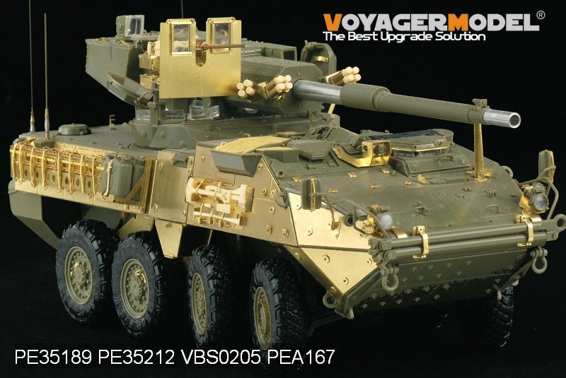 Maquette Voyager PE35189 M1128 MGS de l&amp;#39;armée américaine moderne pour AFV CLUB 35128 1/35 – image 7