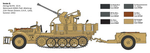 Italeri 6395 SD.KFZ.10/4 with FLAK 30 and crew 1/35 – image 5