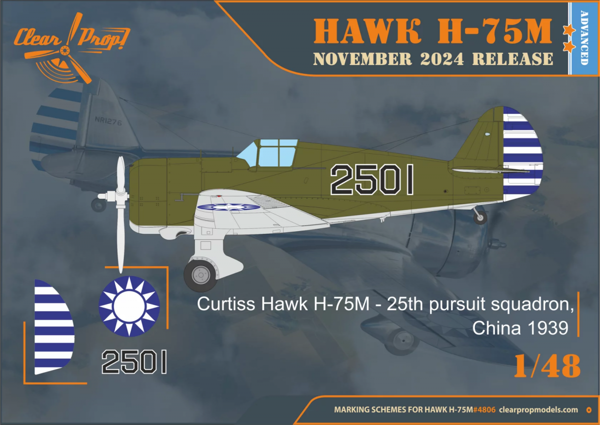 Clear Prop! CP4806 H-75MHawk ADVANCED KIT 1/48 – Bild 3