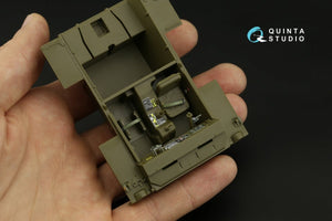 Quinta Studio QD35051 Gama Goat family 3D-Printed &amp;amp; coloured Interior on decal paper (Tamiya) 1/35 – immagine 12