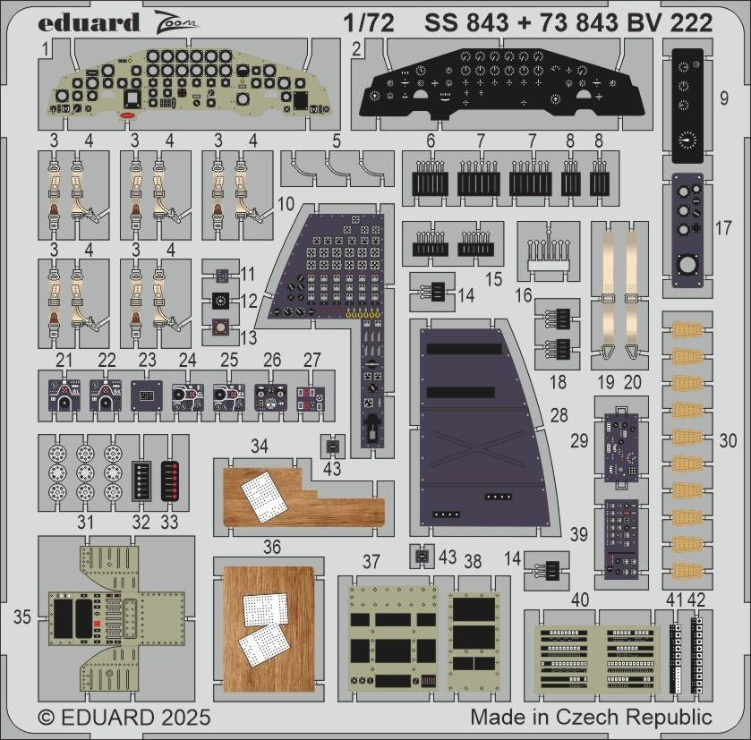 Eduard 73843 BV 222 Revell 1/72 – immagine 2
