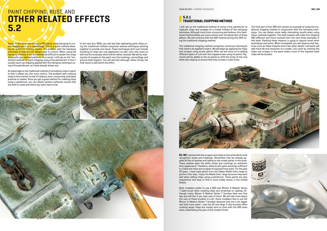 AK Interactive AK130009 ADAM WILDER – MODELING THEORETICAL SOVIET SUBJECTS OF THE GREAT PATRIOTIC WAR – LAYERING TECHNIQUES ( English ) – immagine 8