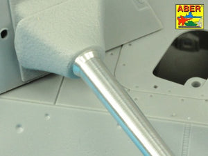Aber 35L-167 German 7,5cmKwK42L/70 gun barrel without muzzle brake for Panther Ausf. A/D/G or Panther II 1/35 – immagine 4