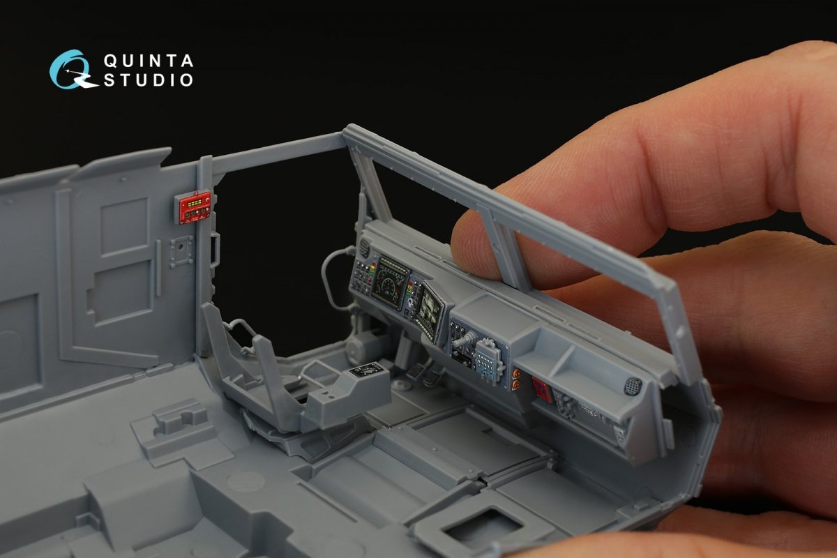 Quinta Studio QD35005 MRAP Typhoon-K 3D-Printed &amp;amp; coloured Interior on decal paper (for Zvezda kits) 1/35 – zdjęcie 9