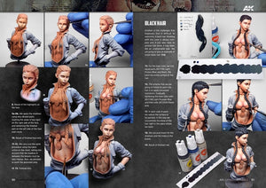 AK Interactive AK520 Learning 12 Painting Female Figures English – zdjęcie 7