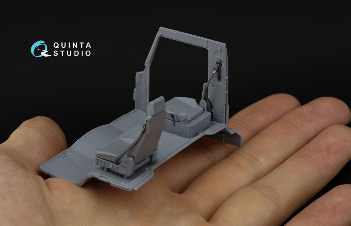 Quinta Studio QD35053 KAMAZ 65115 Dump truck 3D-Printed &amp;amp; coloured Interior on decal paper ( Zvezda ) 1/35 – zdjęcie 3
