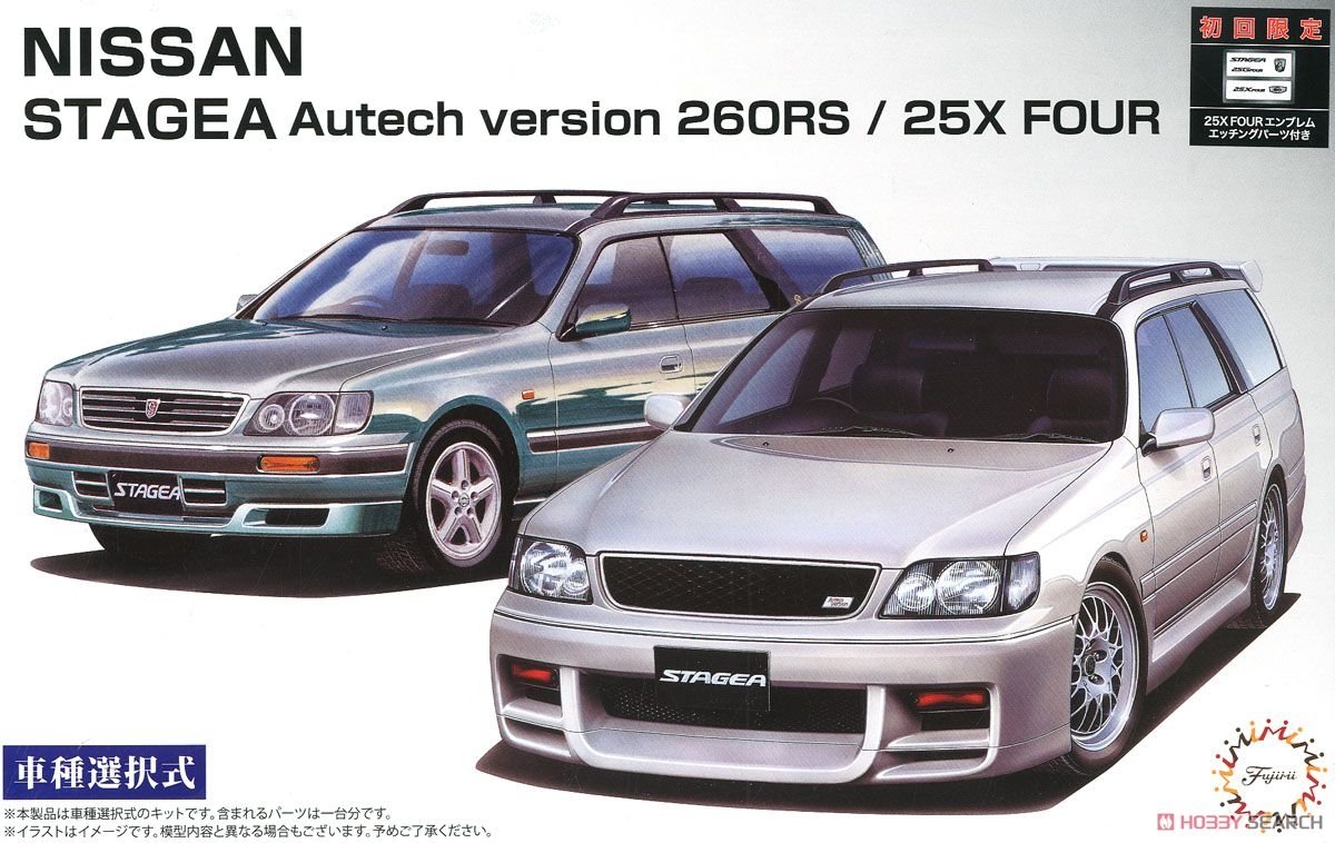 Fujimi 046136 ID-147 Nissan Stagea Autech Version 260RS / 25X Quatre 1/24