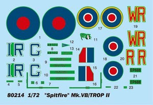 Hobby Boss 80214 Spitfire MK.Vb TROP 1/72 – imagen 3