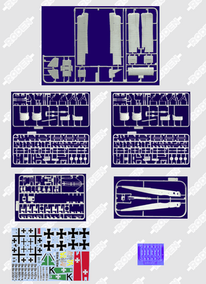 Roden 011 GOTHA G.IV 1/72 – zdjęcie 2