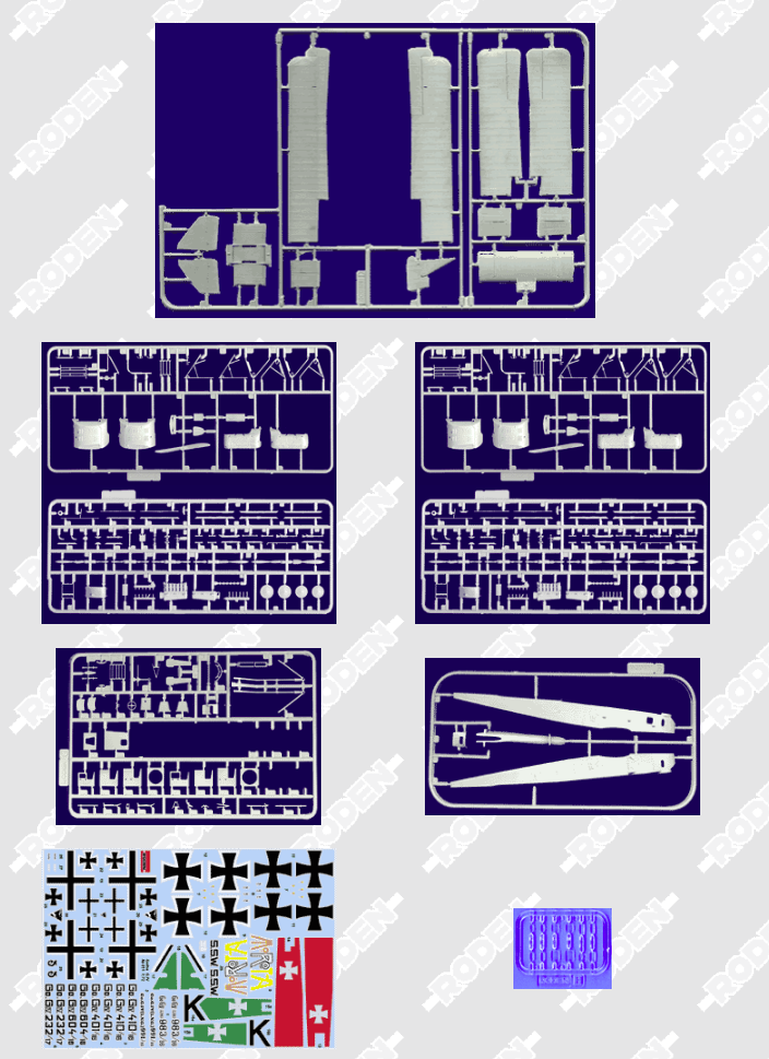 Roden 011 GOTHA G.IV 1/72 – zdjęcie 2