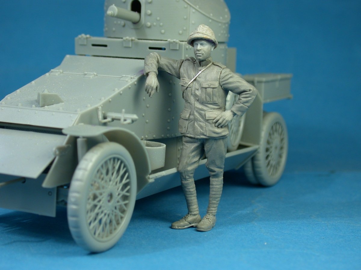 Copper State Models F35-011 Belgian Armoured car crewman 1/35 – zdjęcie 2