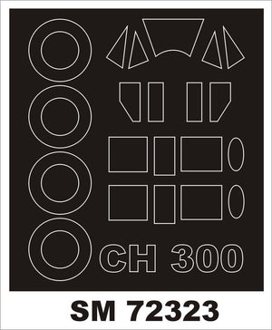 Montex SM72323 BELLANCA CH-300 DORA WINGS 1/72