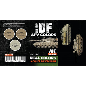AK Interactive RCS133 IDF AFV Colors 3x17ml – immagine 2